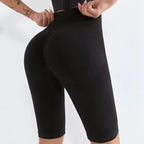 Sculpt Scrunch Shorts in Black